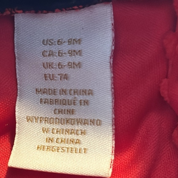 Authentic Kids Baby Ladybug Halloween Costume Size 6 To 9 Mths - Picture 9 of 10